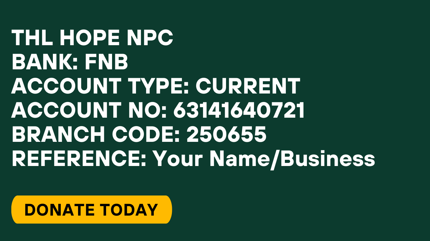 THL HOPE NPC BANK ACCOUNT..